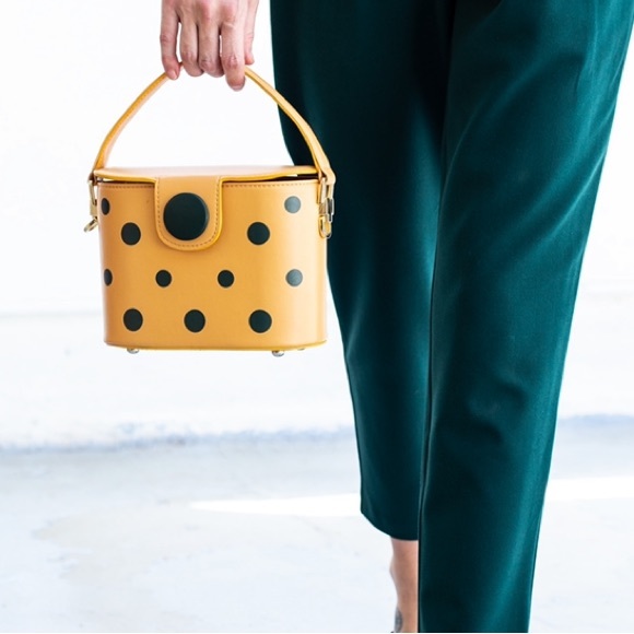 NWT Polka Dot Bag - Picture 3 of 10